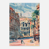 Da Vinci Travel Collection wall art print | Petra Jordan - Wood Prints - 70x100 cm / 28x40″ - 10 mm