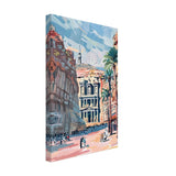 Da Vinci Travel Collection wall art print | Petra Jordan - Canvas - 30x45 cm / 12x18″ - Thick
