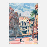 Da Vinci Travel Collection wall art print | Petra Jordan - Acrylic Print - 70x100 cm / 28x40″ - 