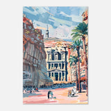 Da Vinci Travel Collection wall art print | Petra Jordan - Aluminum Print - 60x90 cm / 24x36″ - 