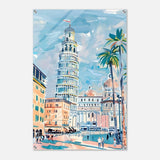 Da Vinci Travel Collection wall art print | Pisa Italy - Acrylic Print - 60x90 cm / 24x36″ - 