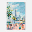 Da Vinci Travel Collection wall art print | Rio De Janeiro Brazil - Acrylic Print - 30x45 cm / 12x18″ - 