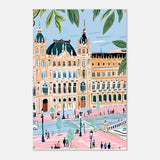 Da Vinci Travel Collection wall art print | Seville Spain - Aluminum Print - 50x75 cm / 20x30″ - 