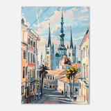 Da Vinci Travel Collection wall art print | Tallinn Estonia - Acrylic Print - 70x100 cm / 28x40″ - 