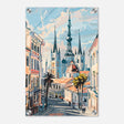 Da Vinci Travel Collection wall art print | Tallinn Estonia - Acrylic Print - 30x45 cm / 12x18″ - 