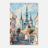 Da Vinci Travel Collection wall art print | Tallinn Estonia - Acrylic Print - 30x45 cm / 12x18″ - 