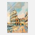 Da Vinci Travel Collection wall art print | The Colosseum Rome Italy - Acrylic Print - 50x75 cm / 20x30″ - 