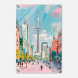 Da Vinci Travel Collection wall art print | Toronto Canada - Acrylic Print - 30x45 cm / 12x18″ - 