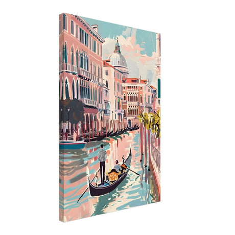 Da Vinci Travel Collection wall art print | Venice Italy - Canvas - 40x60 cm / 16x24″ - Slim