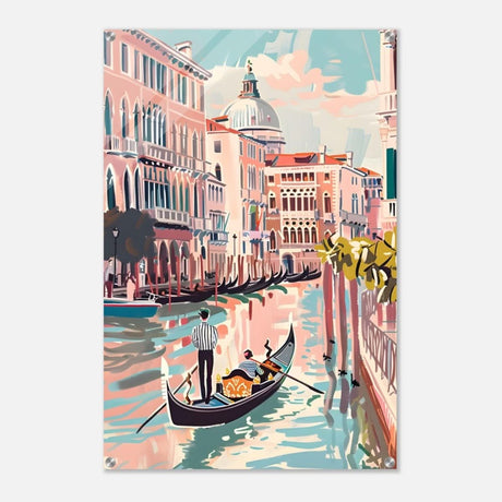 Da Vinci Travel Collection wall art print | Venice Italy - Acrylic Print - 60x90 cm / 24x36″ - 