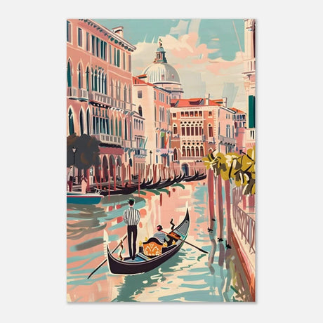Da Vinci Travel Collection wall art print | Venice Italy - Wood Prints - 30x45 cm / 12x18″ - 10 mm