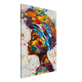 Da Vinci Wall art Print | Eclectic Expressions | African Theme | Contemporary art - Canvas - 50x75 cm / 20x30″ - 