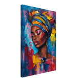 Da Vinci Wall art Print | Eclectic Expressions | African Theme - Canvas - 40x60 cm / 16x24″ - 