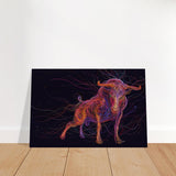Da Vinci Wall art Print | Eclectic Expressions | Bull | Taurus Astrological Sign - Brushed Aluminum Print - 40x60 cm / 16x24″ - 