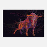 Da Vinci Wall art Print | Eclectic Expressions | Bull | Taurus Astrological Sign - Wood Prints - 30x45 cm / 12x18″ - 10 mm