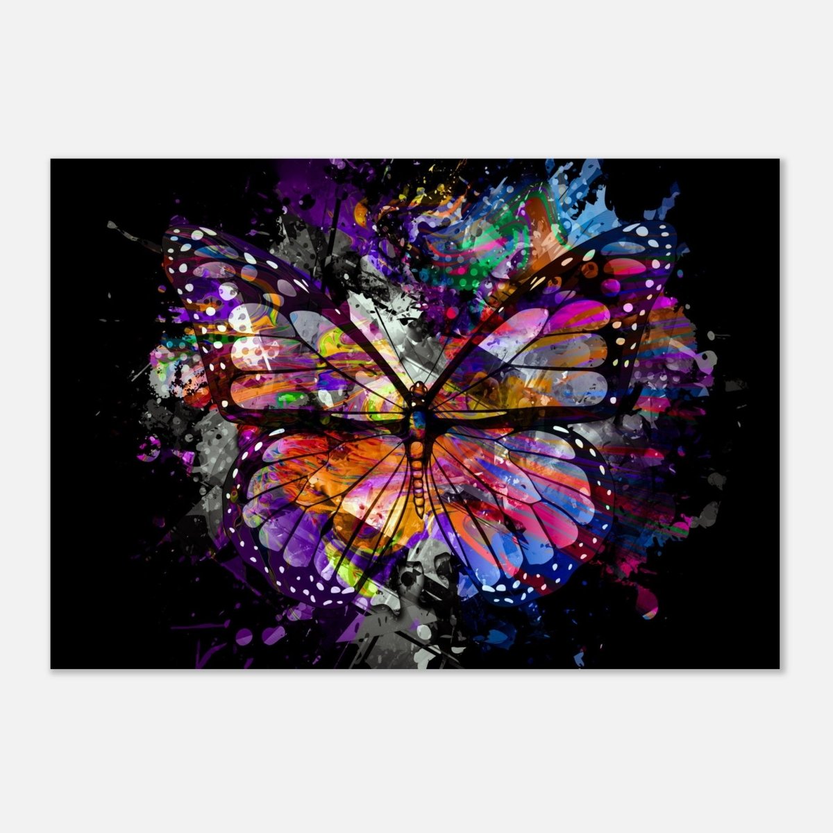 Da Vinci Wall art Print | Eclectic Expressions | Butterfly - Aluminum Print - 70x100 cm / 28x40″ - 