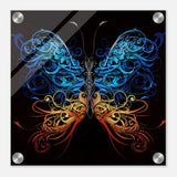 Da Vinci Wall art Print | Eclectic Expressions | Butterfly - Acrylic Print - 30x30 cm / 12x12″ - 