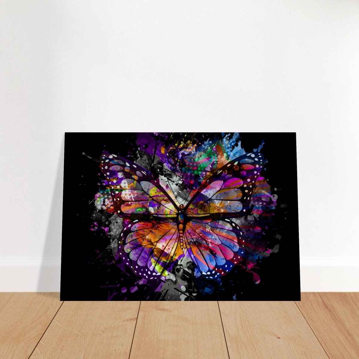 Da Vinci Wall art Print | Eclectic Expressions | Butterfly - Brushed Aluminum Print - 70x100 cm / 28x40″ - 