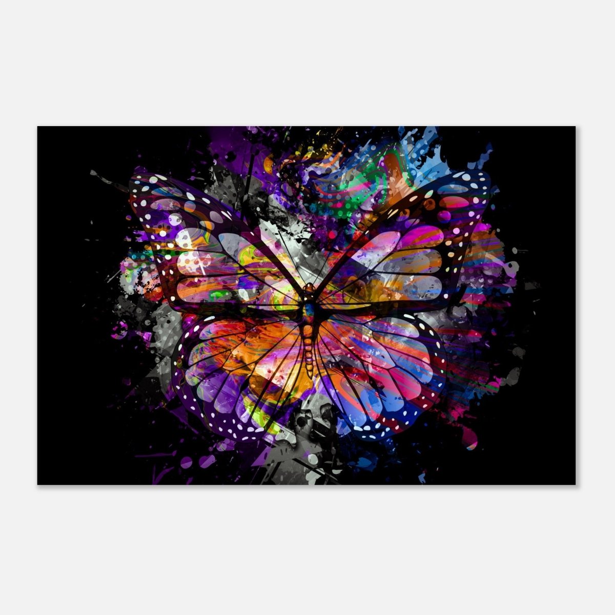 Da Vinci Wall art Print | Eclectic Expressions | Butterfly - Aluminum Print - 40x60 cm / 16x24″ - 