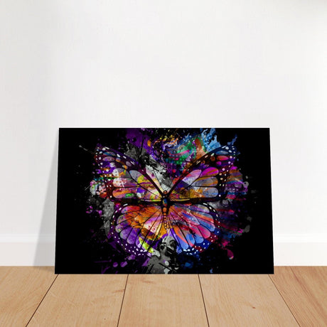 Da Vinci Wall art Print | Eclectic Expressions | Butterfly - Brushed Aluminum Print - 60x90 cm / 24x36″ - 