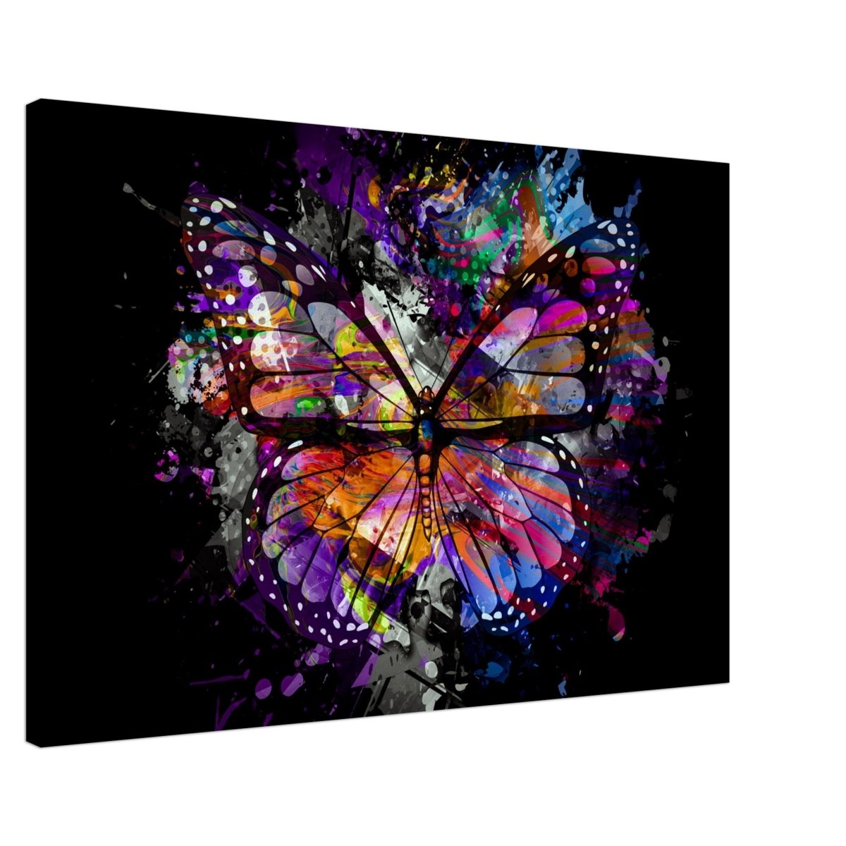 Da Vinci Wall art Print | Eclectic Expressions | Butterfly - Canvas - 60x90 cm / 24x36″ - Slim