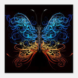 Da Vinci Wall art Print | Eclectic Expressions | Butterfly - Aluminum Print - 50x50 cm / 20x20″ - 
