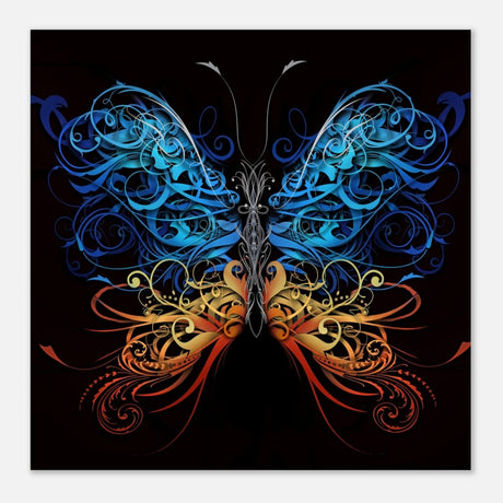 Da Vinci Wall art Print | Eclectic Expressions | Butterfly - Aluminum Print - 50x50 cm / 20x20″ - 