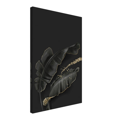 Da Vinci Wall art Print | Eclectic Expressions | Contemporary | Black and Gold - Canvas - 40x60 cm / 16x24″ - 