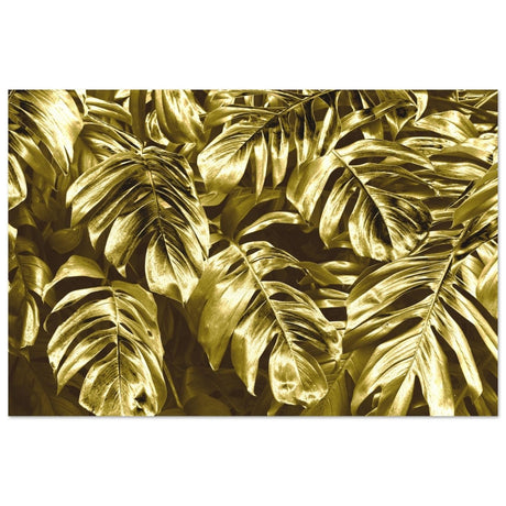 Da Vinci Wall art Print | Eclectic Expressions | Golden Leaf - Aluminum Print - 60x90 cm / 24x36″ - 