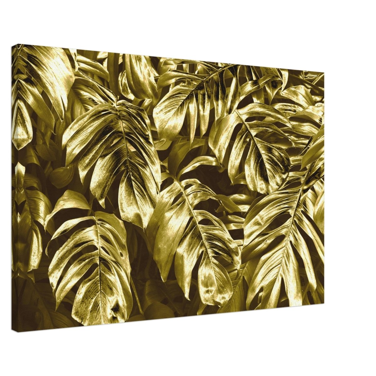 Da Vinci Wall art Print | Eclectic Expressions | Golden Leaf - Canvas - 60x90 cm / 24x36″ - 