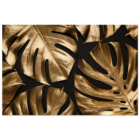 Da Vinci Wall art Print | Eclectic Expressions| Golden Leaf - Wood Prints - 40x60 cm / 16x24″ - 