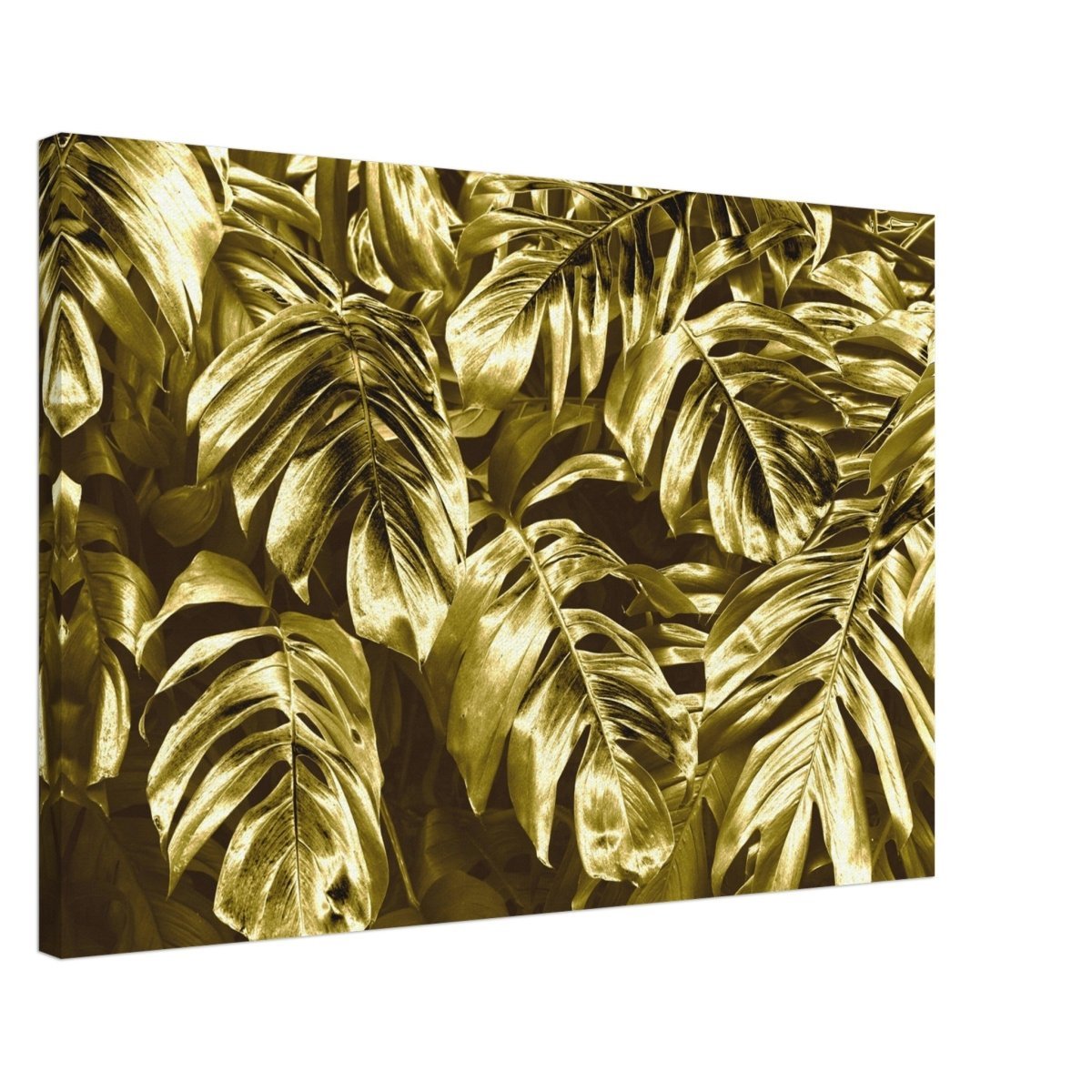 Da Vinci Wall art Print | Eclectic Expressions | Golden Leaf - Canvas - 50x75 cm / 20x30″ - 
