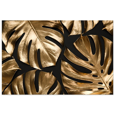 Da Vinci Wall art Print | Eclectic Expressions| Golden Leaf - Aluminum Print - 40x60 cm / 16x24″ - 