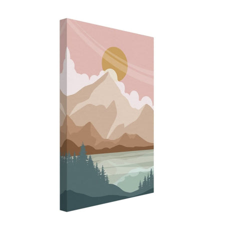 Da Vinci Wall art Print | Eclectic Expressions | Modern Minimalist wall art print | Bohemian - Canvas - 30x45 cm / 12x18″ - Thick