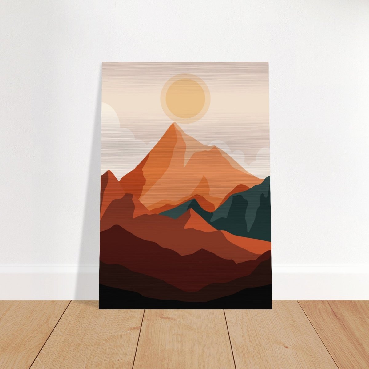 Da Vinci Wall art Print | Eclectic Expressions | Modern Minimalist wall art print | Bohemian - Brushed Aluminum Print - 70x100 cm / 28x40″ - 