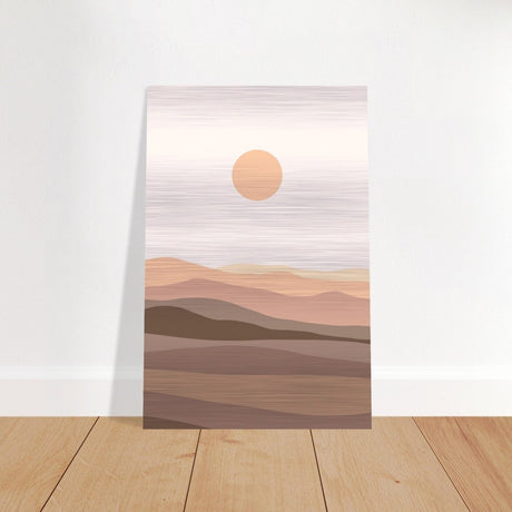 Da Vinci Wall art Print | Eclectic Expressions | Modern Minimalist wall art print | Bohemian - Brushed Aluminum Print - 40x60 cm / 16x24″ - 