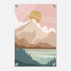 Da Vinci Wall art Print | Eclectic Expressions | Modern Minimalist wall art print | Bohemian - Acrylic Print - 30x45 cm / 12x18″ - 
