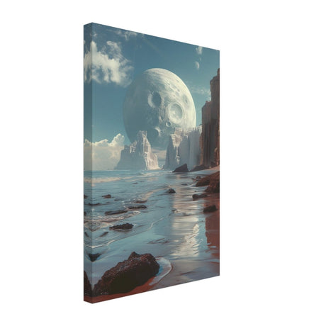 Da Vinci Wall art Print | Eclectic Expressions | Nature | Moon - Canvas - 30x45 cm / 12x18″ - 