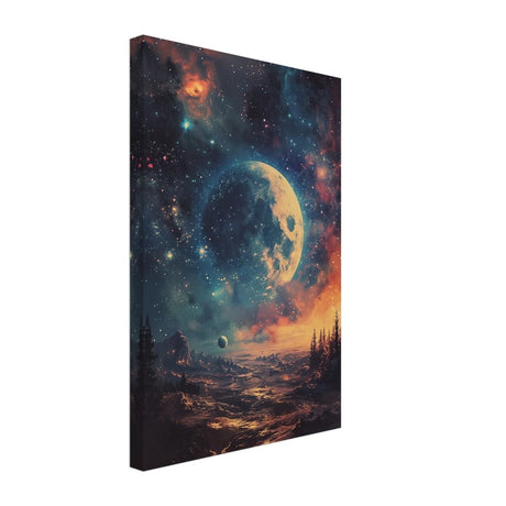 Da Vinci Wall art Print | Eclectic Expressions | Nature | Moon - Canvas - 30x45 cm / 12x18″ - 