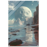 Da Vinci Wall art Print | Eclectic Expressions | Nature | Moon - Acrylic Print - 50x75 cm / 20x30″ - 