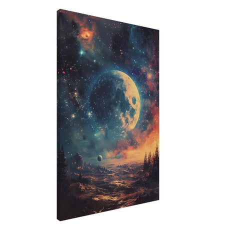 Da Vinci Wall art Print | Eclectic Expressions | Nature | Moon - Canvas - 60x90 cm / 24x36″ - 