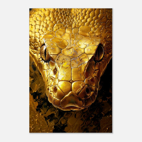 Da Vinci Wall art Print | Eclectic Expressions | Snake - Aluminum Print - 30x45 cm / 12x18″ - 