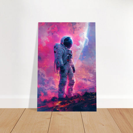 Da Vinci Wall art Print | Eclectic Expressions | Space - Brushed Aluminum Print - 30x45 cm / 12x18″ - 
