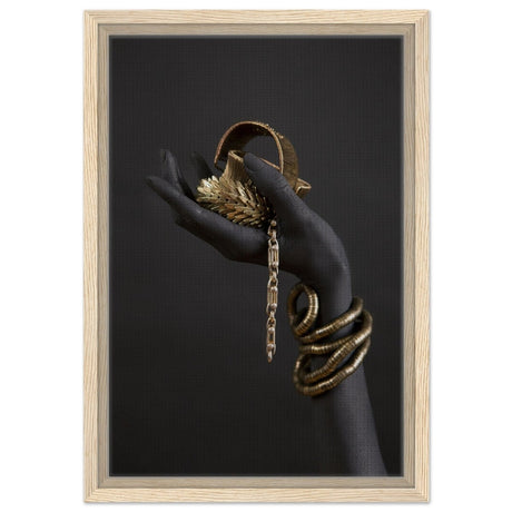 Da Vinci Wall art Print | Eclectic Expressions - Framed Canvas - 30x45 cm / 12x18″ - Wood frame