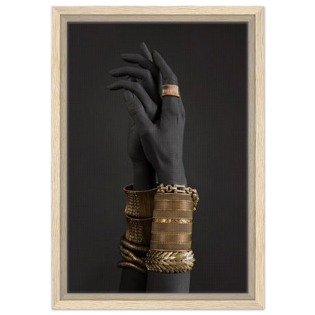 Da Vinci Wall art Print | Eclectic Expressions - Framed Canvas - 30x45 cm / 12x18″ - Wood frame
