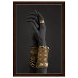 Da Vinci Wall art Print | Eclectic Expressions - Framed Canvas - 40x60 cm / 16x24″ - Dark wood frame