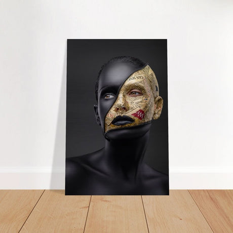Da Vinci Wall art Print | Eclectic Expressions - Brushed Aluminum Print - 50x75 cm / 20x30″ - 