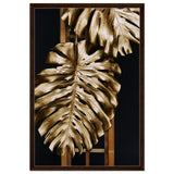 Da Vinci Wall art Print | Eclectic Expressions - Framed Canvas - 60x90 cm / 24x36″ - Dark wood frame