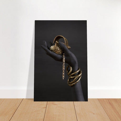 Da Vinci Wall art Print | Eclectic Expressions - Brushed Aluminum Print - 60x90 cm / 24x36″ - 