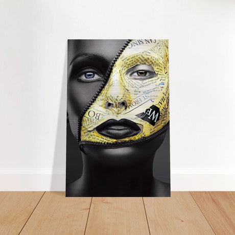 Da Vinci Wall art Print | Eclectic Expressions - Brushed Aluminum Print - 50x75 cm / 20x30″ - 